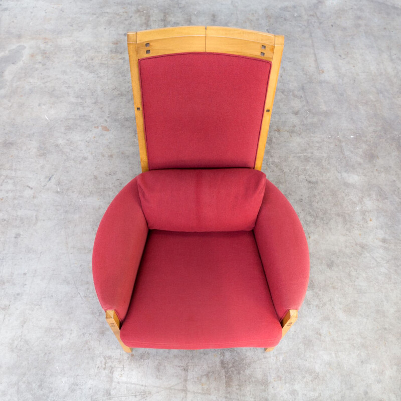 Fauteuil vintage Peggy 63970 Umberto Asnago pour Giorgetti années 1990