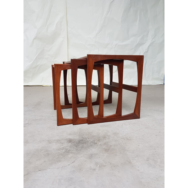 Vintage nesting tables for G Plan in Teak 1960s