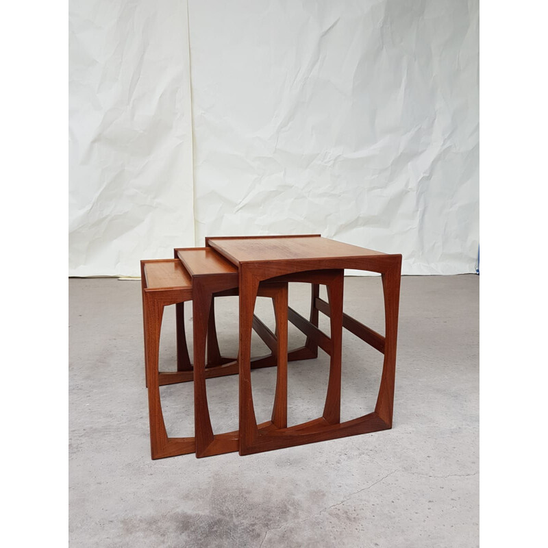 Vintage nesting tables for G Plan in Teak 1960s