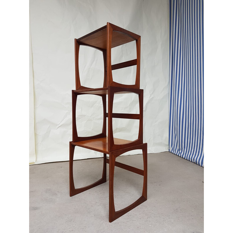 Vintage nesting tables for G Plan in Teak 1960s