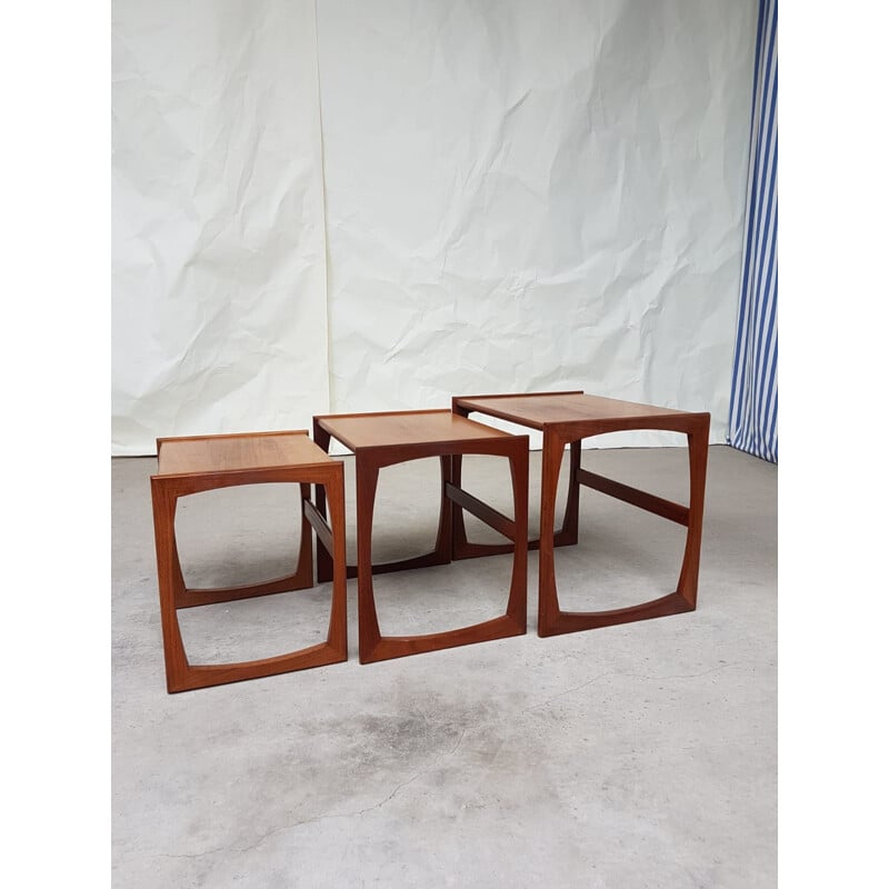 Vintage nesting tables for G Plan in Teak 1960s