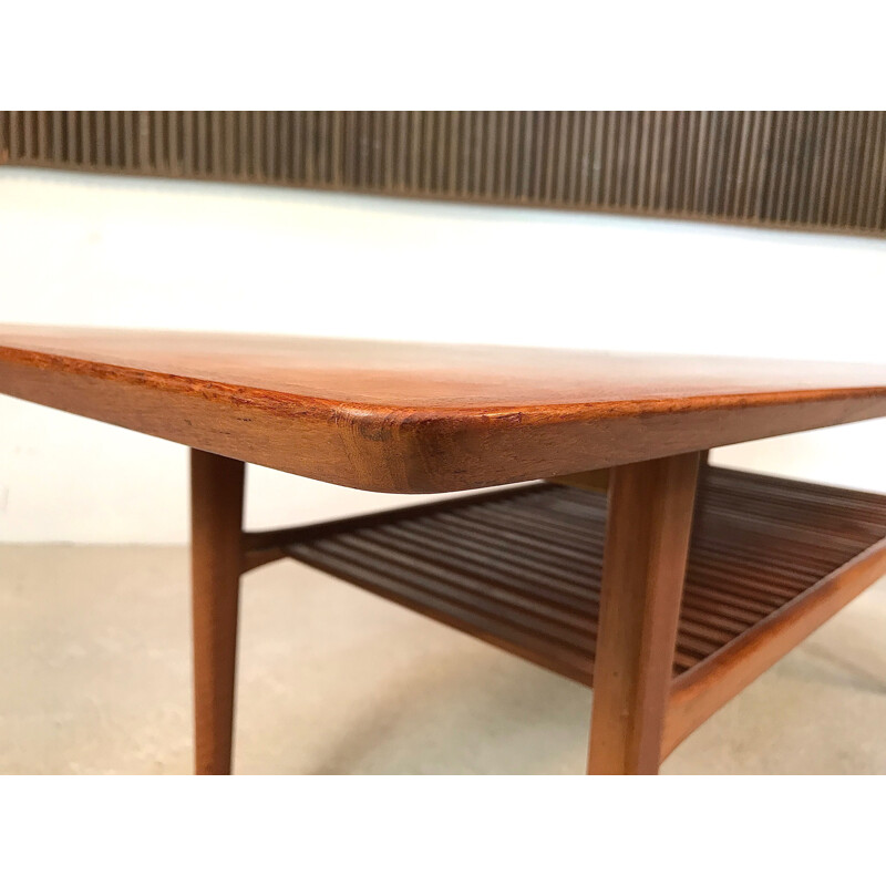 Vintage teak coffee table, Denmark 1960