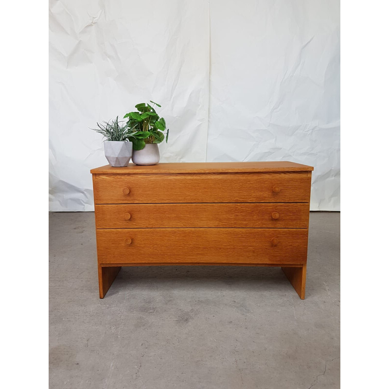 Cómoda de madera vintage para Meredew 1970