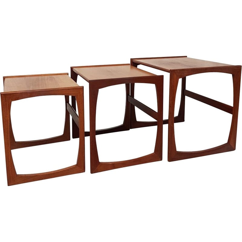 Vintage nesting tables for G Plan in Teak 1960s