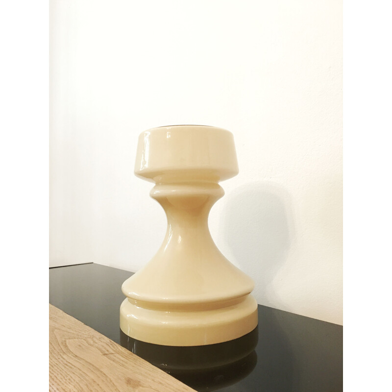 Candeeiro de mesa vintage com a forma de um peão de xadrez de Ivak