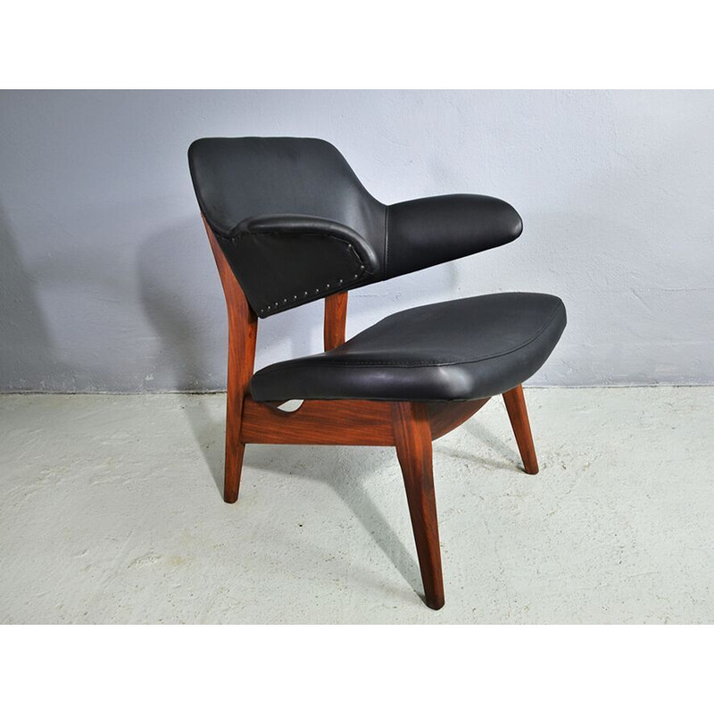 Vintage armchair by Louis van Teeffelen