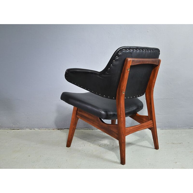 Vintage armchair by Louis van Teeffelen