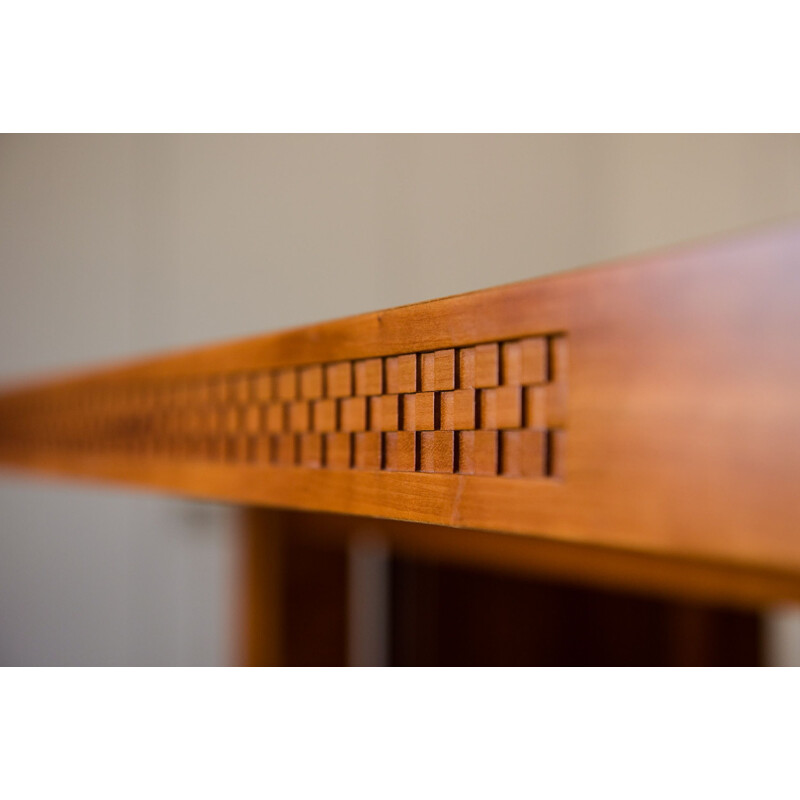 Vintage Husser table designed by Frank Lloyd Wright