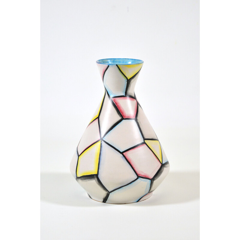 Vintage Italian ceramic vase by Pucci Umbertide