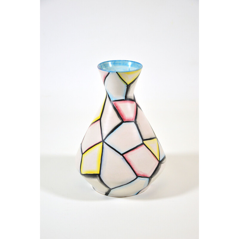 Vase vintage en céramique italienne par Pucci Umbertide