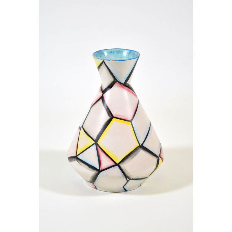 Vintage Italian ceramic vase by Pucci Umbertide