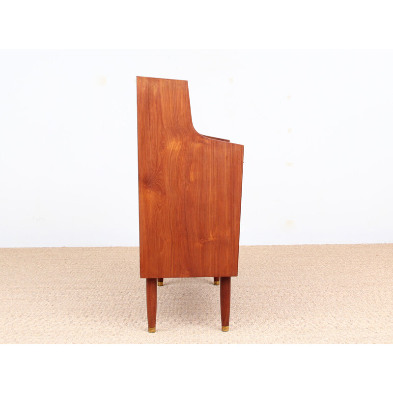 Vintage scandinavian secretary in teak from the 60s