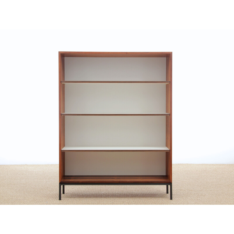 Vintage Scandinavian rosewood bookcase from the 60s