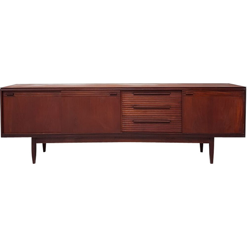 Vintage long sideboard by  White & Newton in teak from the 60s