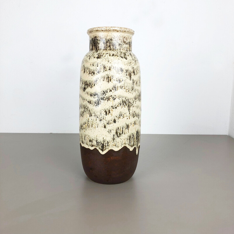 Vaso vintage in ceramica Fat Lava multicolore 204-41 di Scheurich