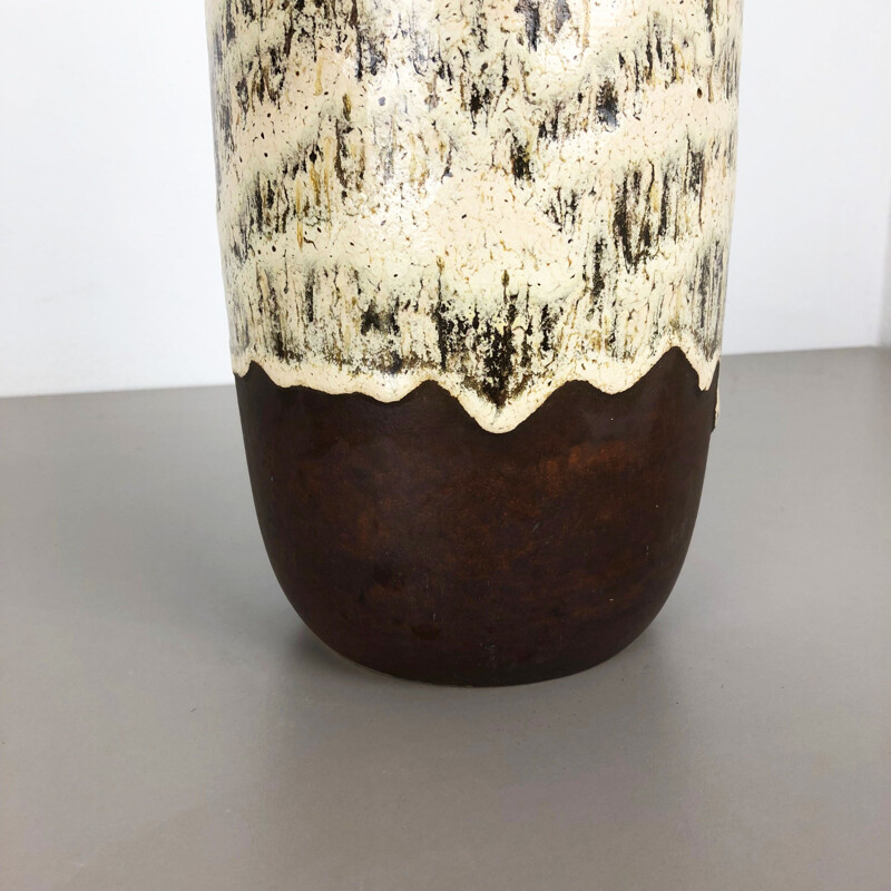 Vase Vintage Töpferei Fat Lava mehrfarbig 204-41 von Scheurich