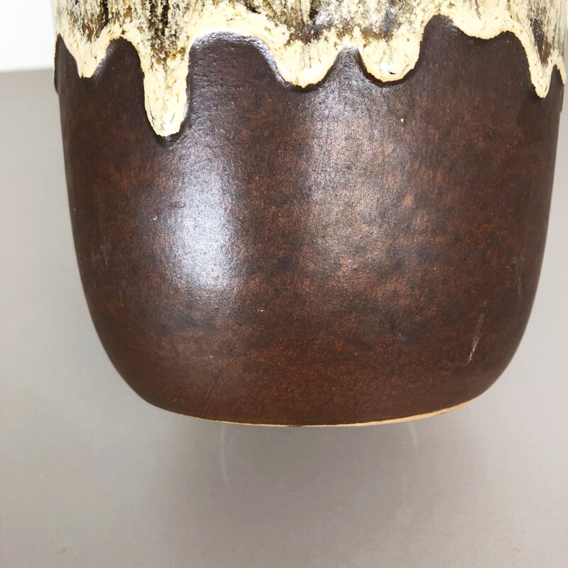 Vaso vintage in ceramica Fat Lava multicolore 204-41 di Scheurich