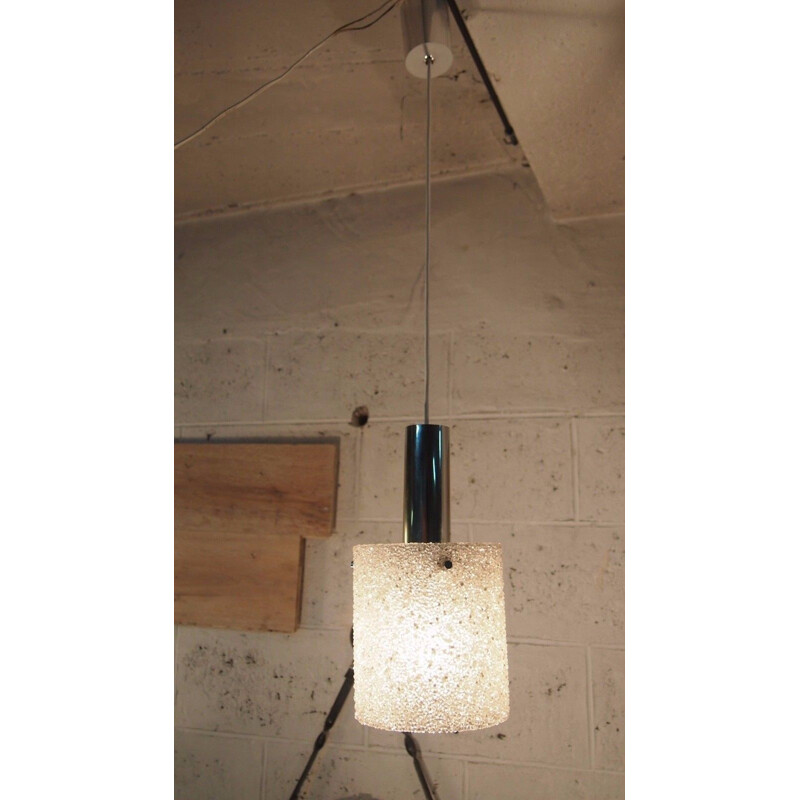 Vintage suspension lamp by Peill and Putzler Scandinavian, 1970