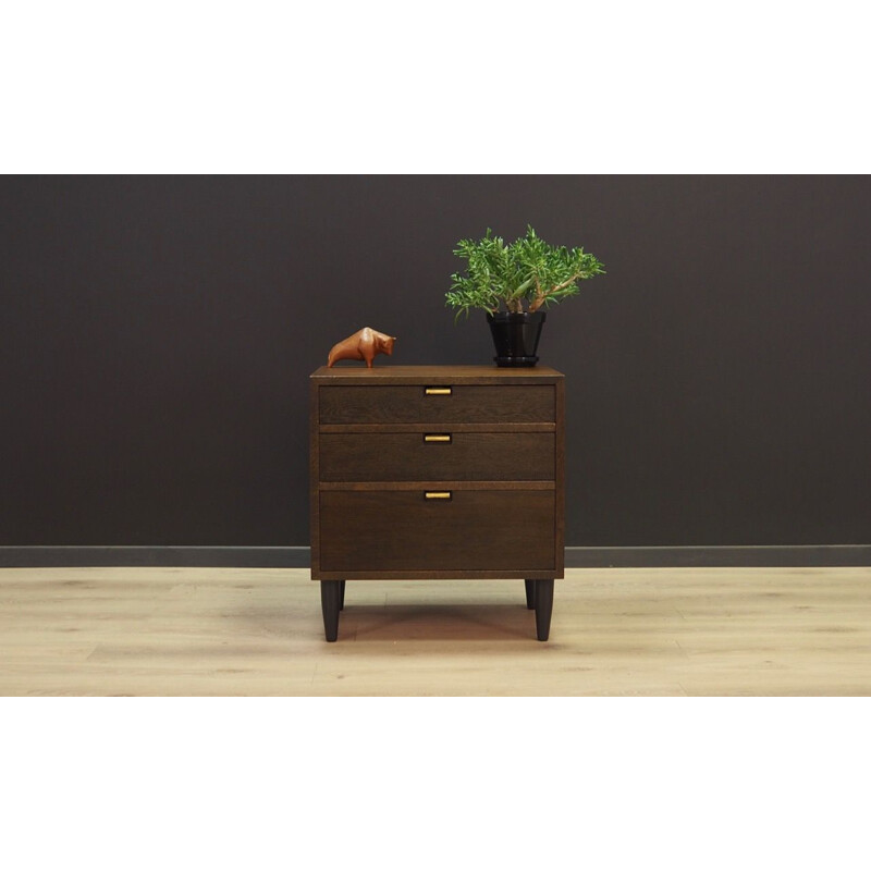 Vintage chest of drawers in oak Denmark 1960-70s