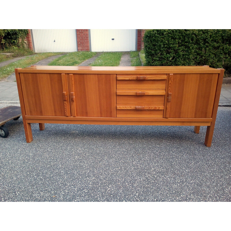 Vintage sideboard in pine 1970s