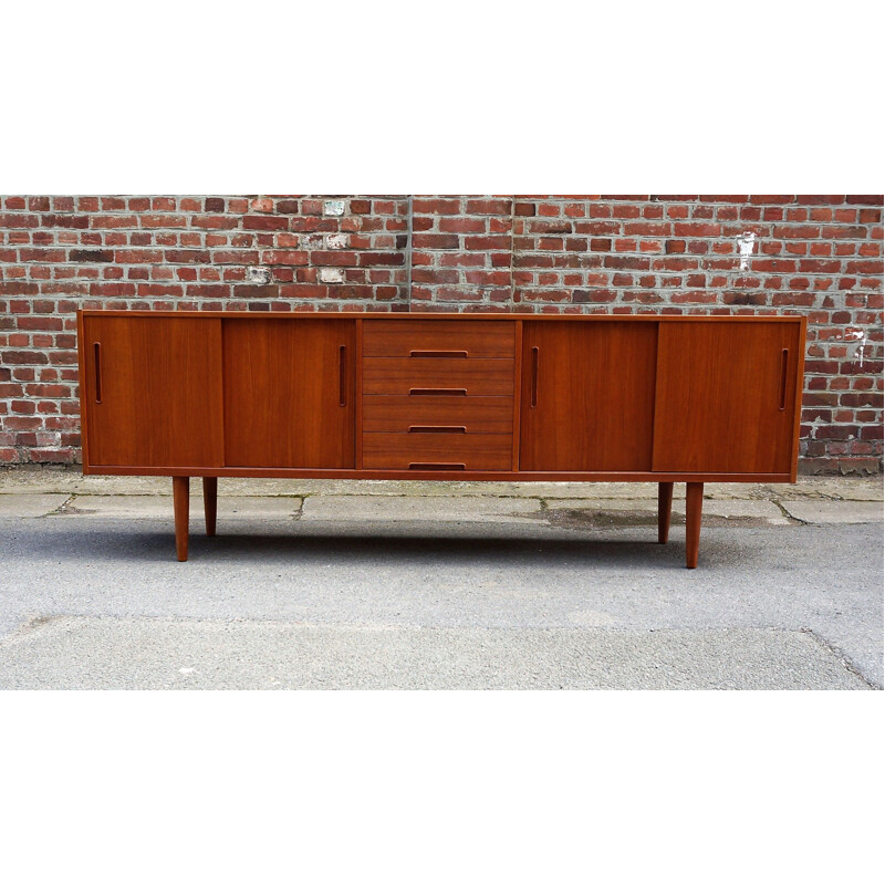 Vintage scandinavian teak sideboard