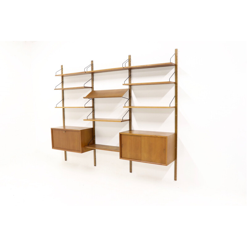 Vintage Royal System wall unit by Cadovius for Cado in teak 1960