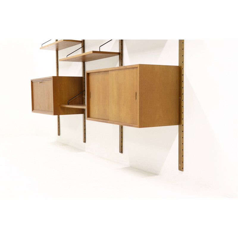 Vintage Royal System wall unit by Cadovius for Cado in teak 1960