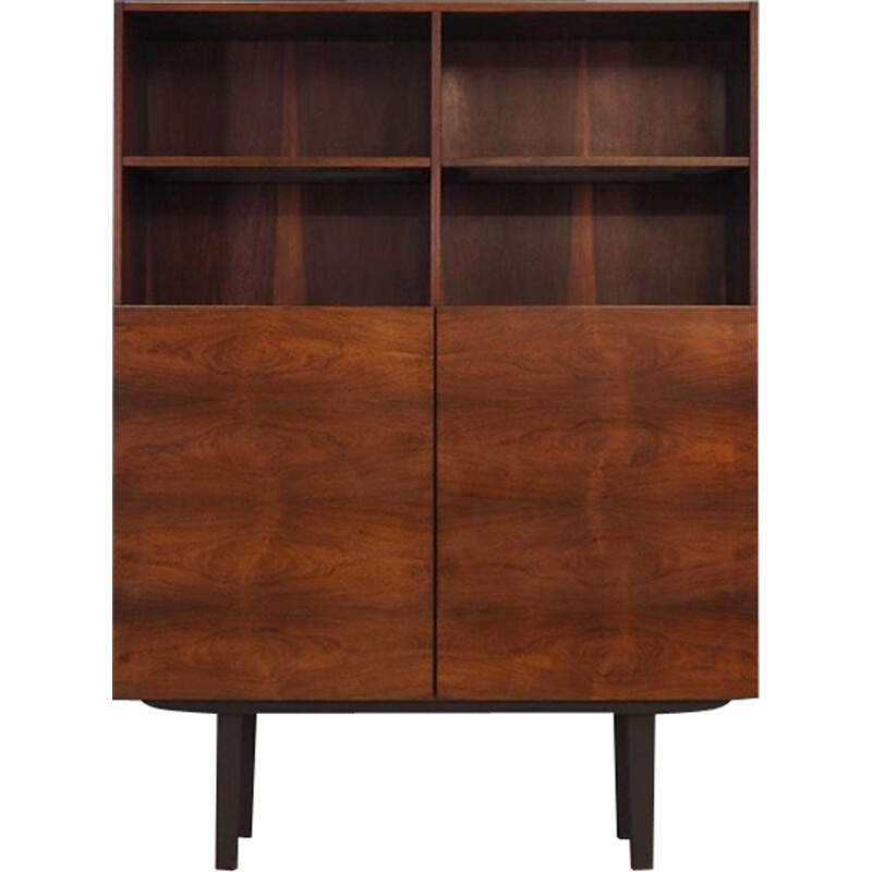 Vintage bookcase in rosewood Scandinavian 1960-70s