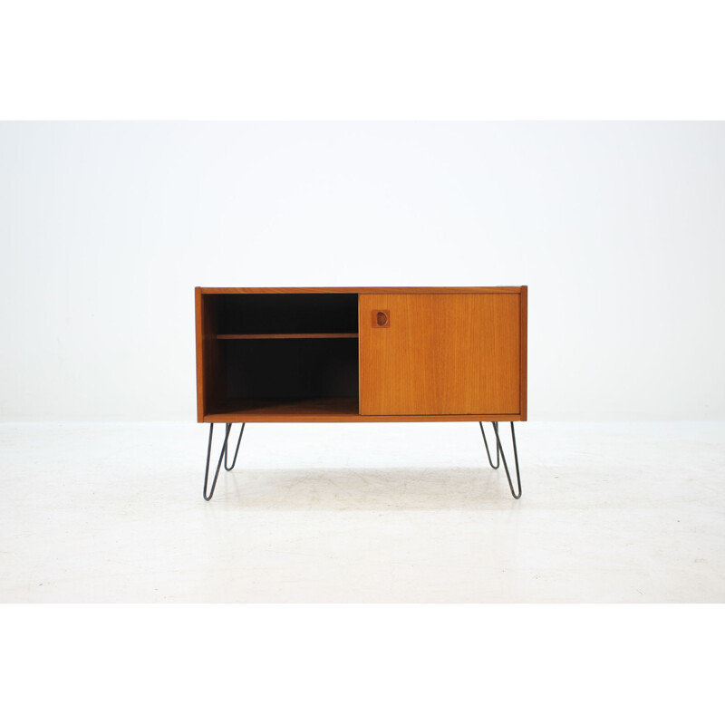 Danish cabinet in teak with iron legs