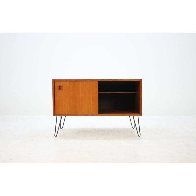 Danish cabinet in teak with iron legs