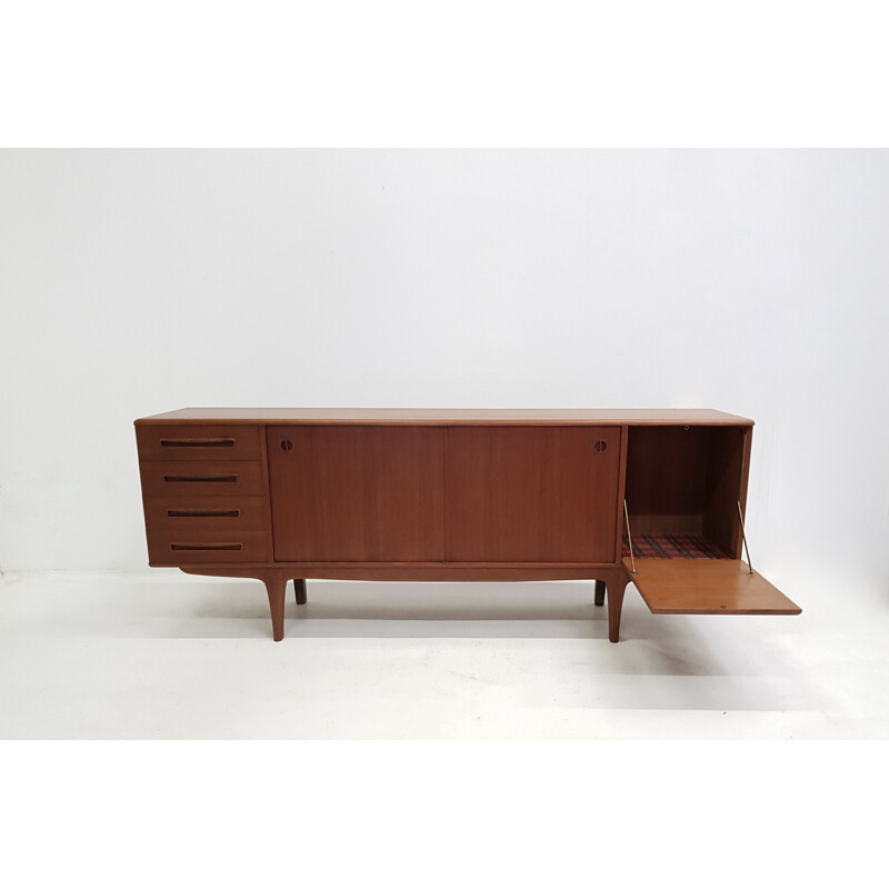 Vintage sideboard in teak Scandinavian 1960s