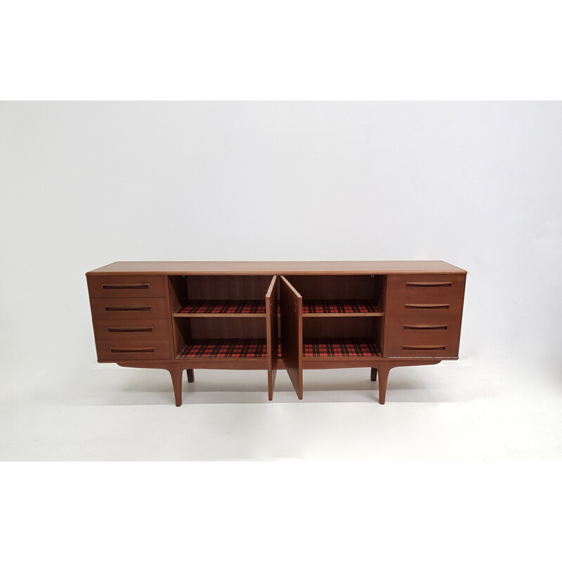 Enfilade vintage scandinave en teck années 1960