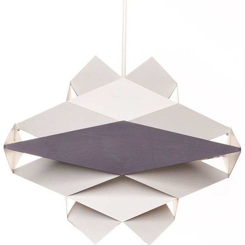 Vintage Symfoni pendant lamp by Preben Dahl for Hans Følsgaard Elektro Copenhagen 1960