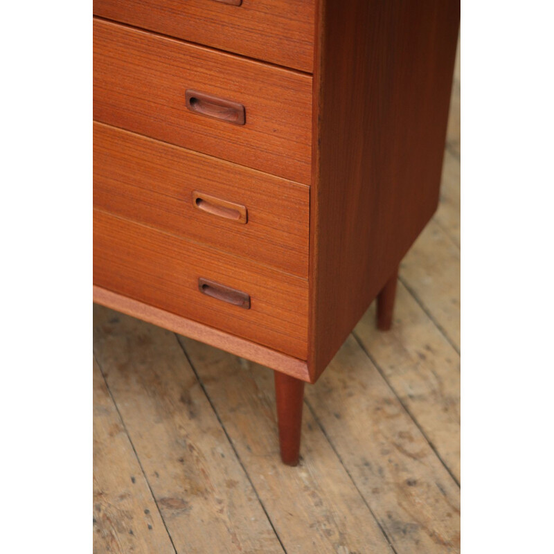 Vintage chest of drawers in teak Dernmak 1960s