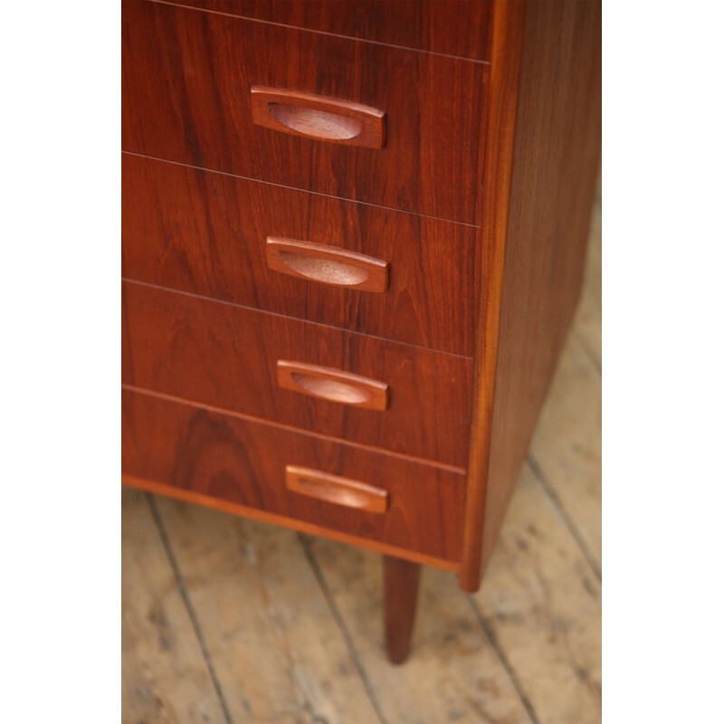 Vintage chest of drawers in teak 1960s Denmark 