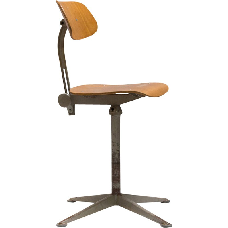 Vintage workshop chair by Friso Kramer