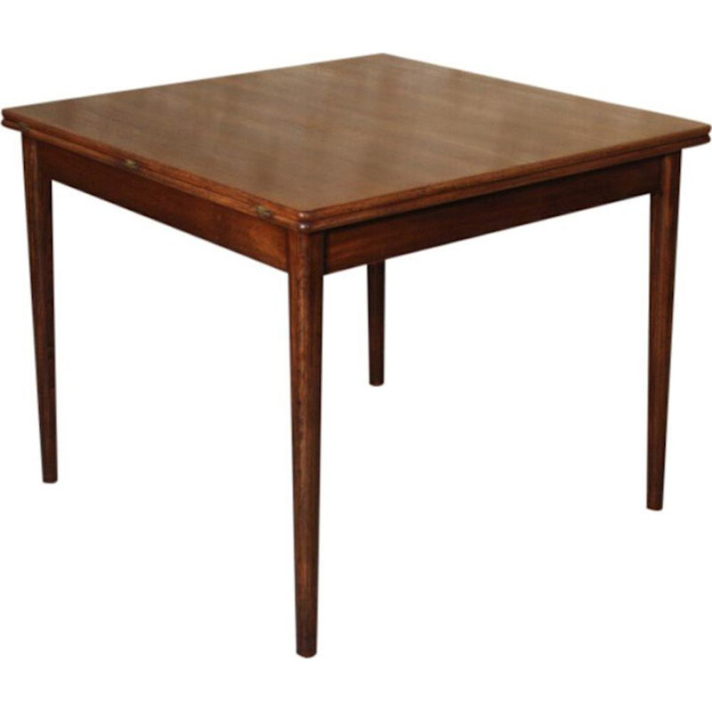 Vintage dining table in teak extendable by Nils Jonsson for Troeds 1960 