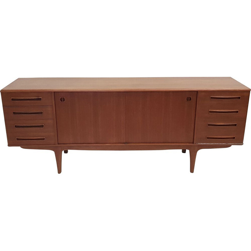 Vintage sideboard in teak Scandinavian 1960s