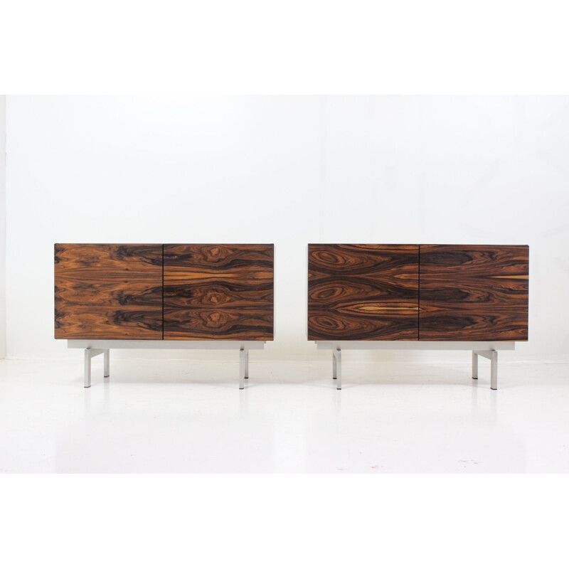 Pair of Brande Mobelfabrik rosewood sideboards, Ib KOFOD-LARSEN - 1960s