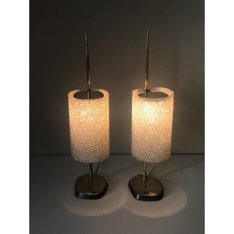 Pair of vintage arlus lamps 1960 