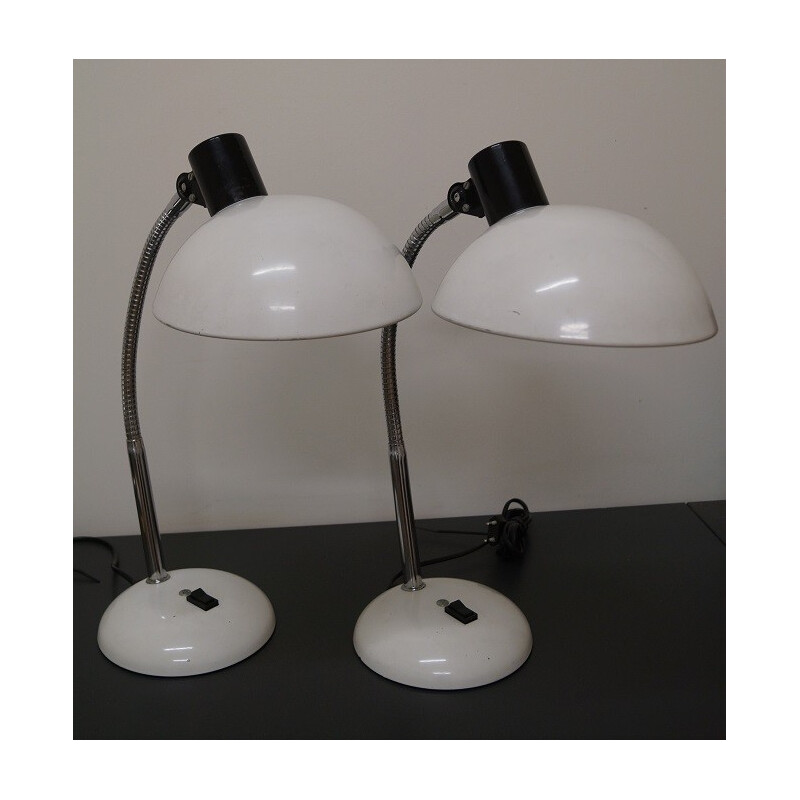 Pair of vintage lamps - 1960s