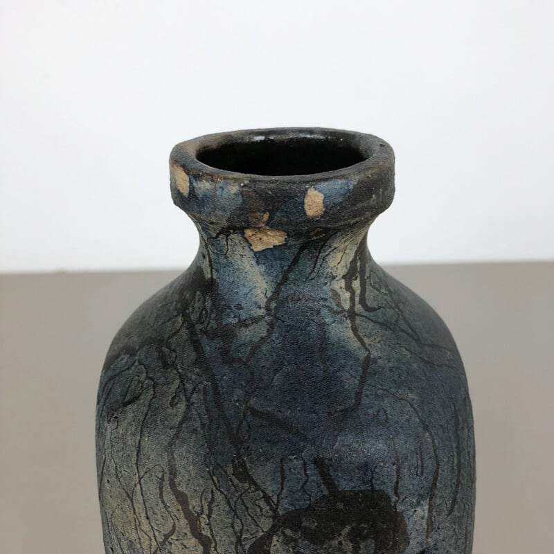 Vase vintage en céramique par Tina et Thorsten Behrendt, Alemagne 1980