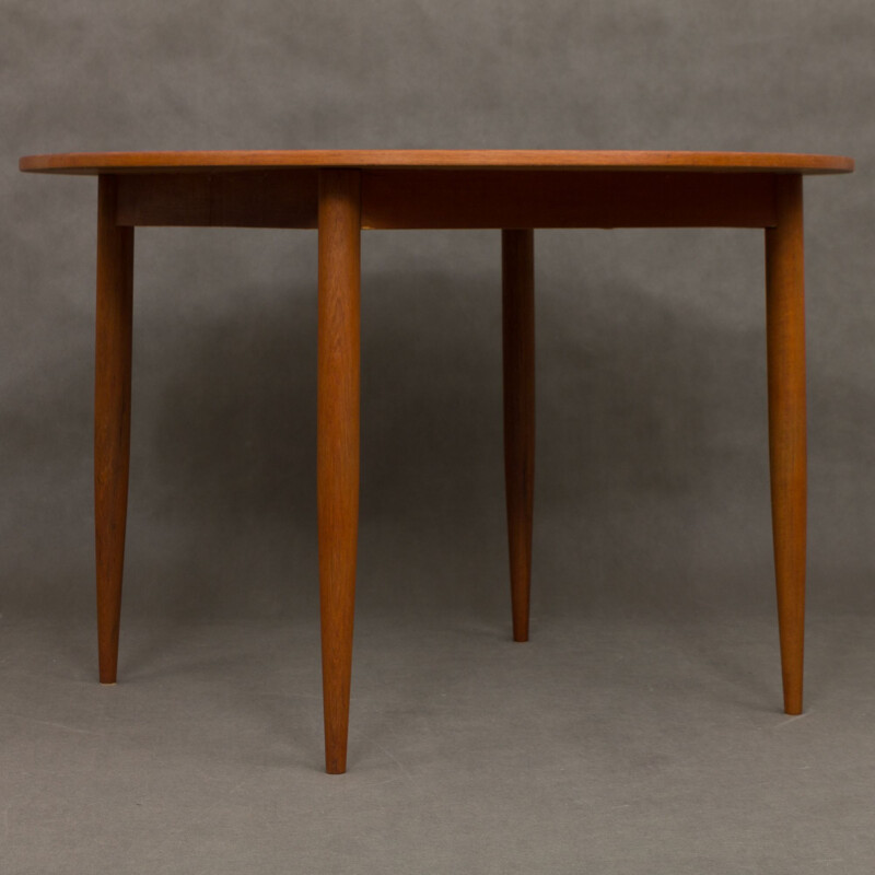 Table extensible vintage danoise en teck 1960
