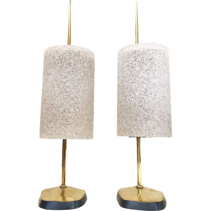Pair of vintage arlus lamps 1960 