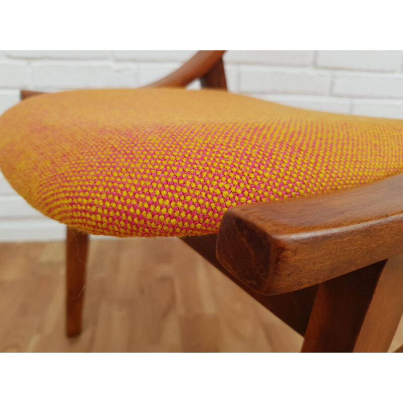 Chaise vintage laine KVADRAT par Nana Ditzel