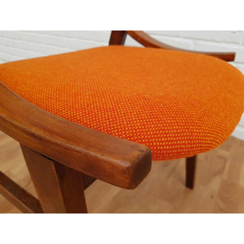 Vintage small armchair KVADRAT wool by Nana Ditzel