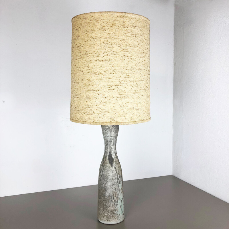 Lámpara de mesa vintage de cerámica de estudio de Piet Knepper para Mobach, Países Bajos 1960