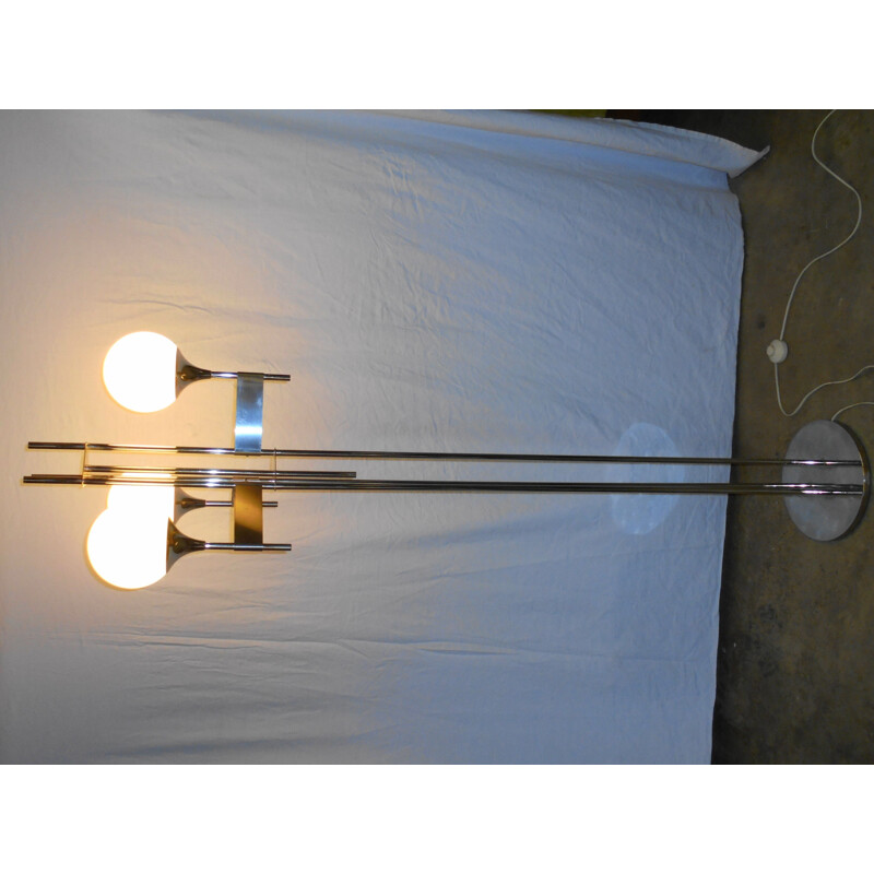 Vintage floor lamp DLG by Gaetano Sciolari Italy 1970s