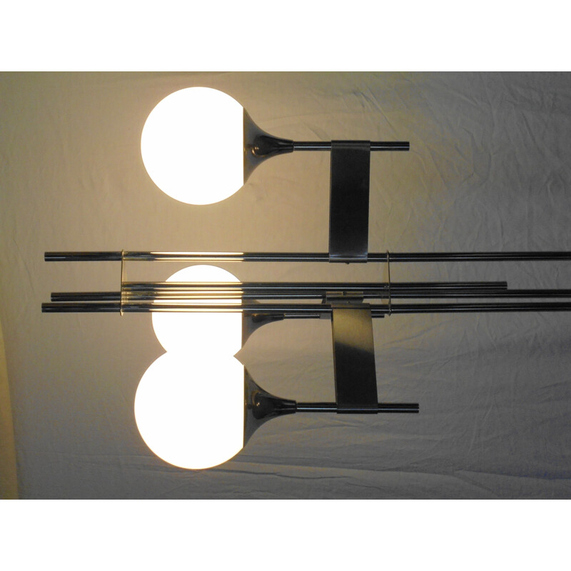 Vintage floor lamp DLG by Gaetano Sciolari Italy 1970s