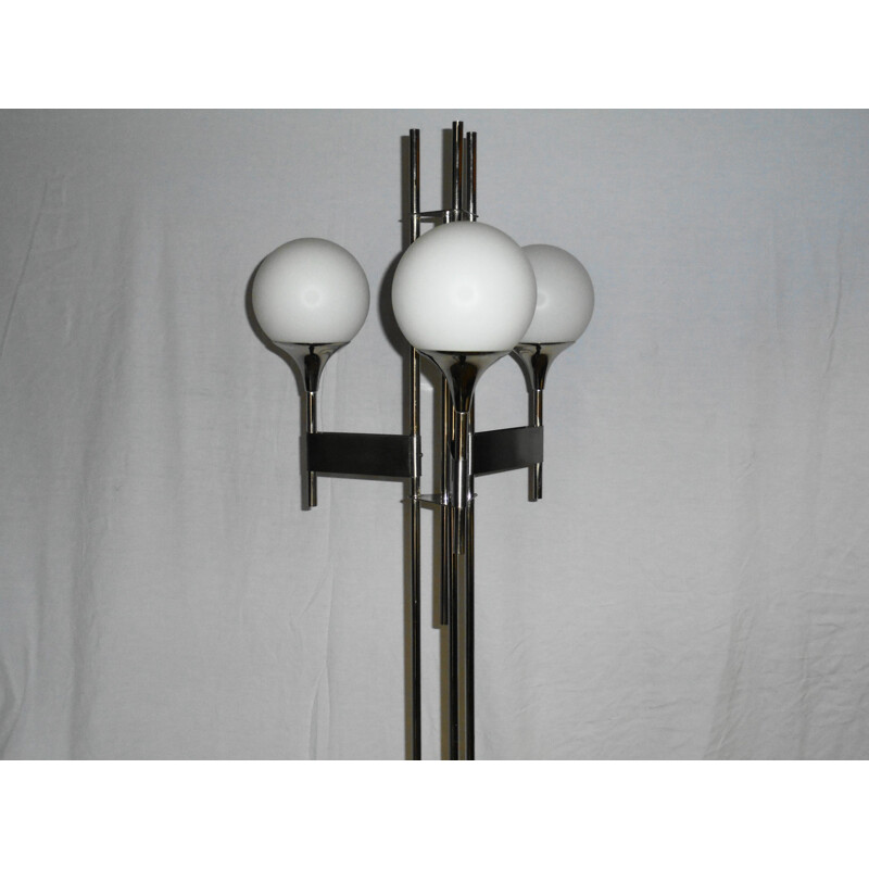 Vintage floor lamp DLG by Gaetano Sciolari Italy 1970s